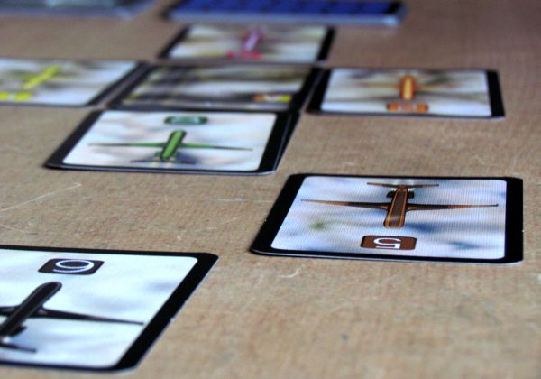 Board game review: Air King - game in progress Board game review: Air King - game in progress
