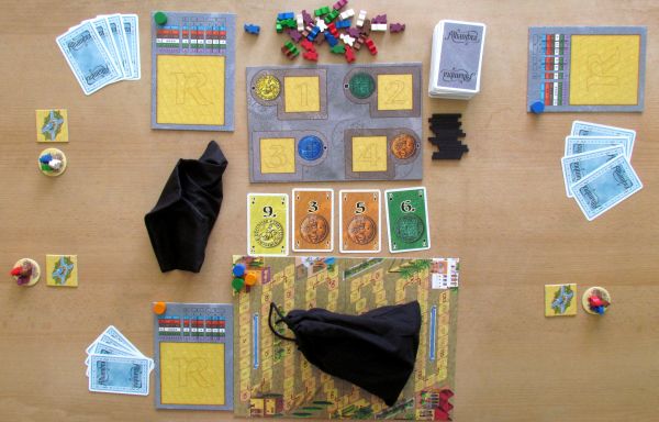 Alhambra Hodina zlodějů - připravená hra