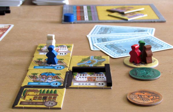 Alhambra Hodina zlodějů - rozehraná hra
