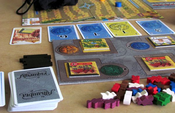 Alhambra Hodina zlodějů - rozehraná hra