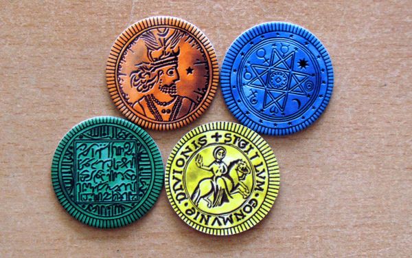 Alhambra Hodina zlodějů - žetony