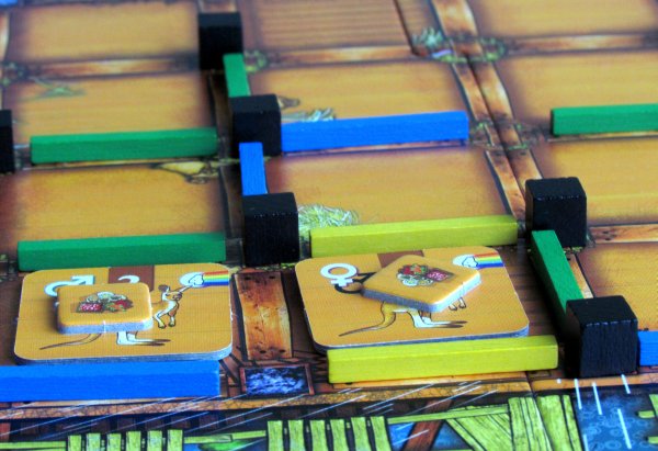 Board game review: Ark & Noah - game in progress Board game review: Ark & Noah - game in progress