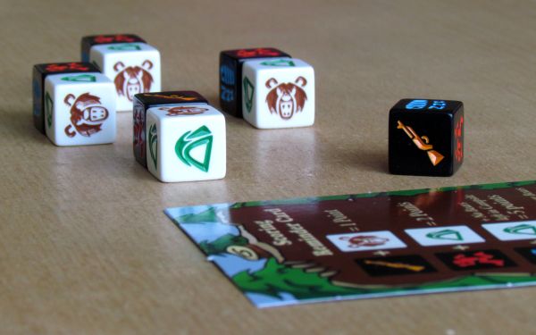 Board game review: Bears! - game in progess Board game review: Bears! - game in progess