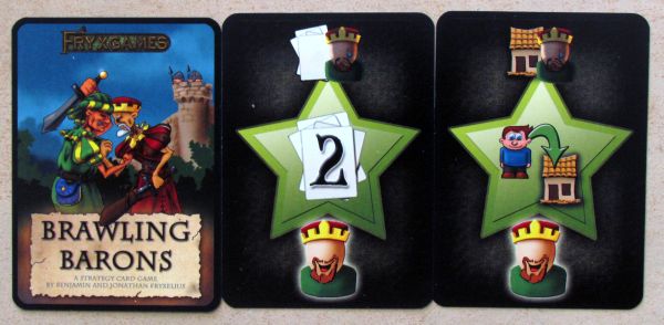 Board game review: Brawling Barons - cards Board game review: Brawling Barons - cards