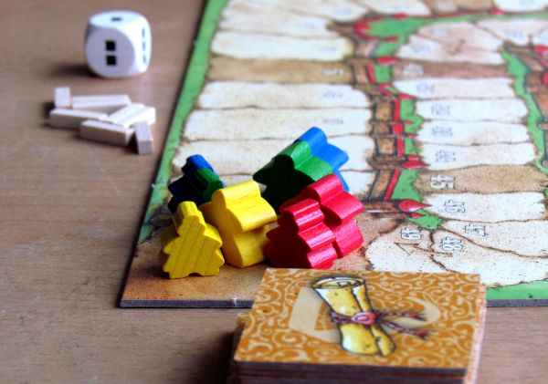 Carcassonne Mini 1-3 - připravená hra