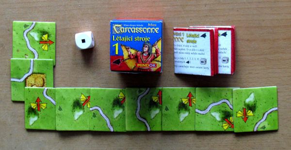 Carcassonne Mini 1-3 - balení Létající stroje