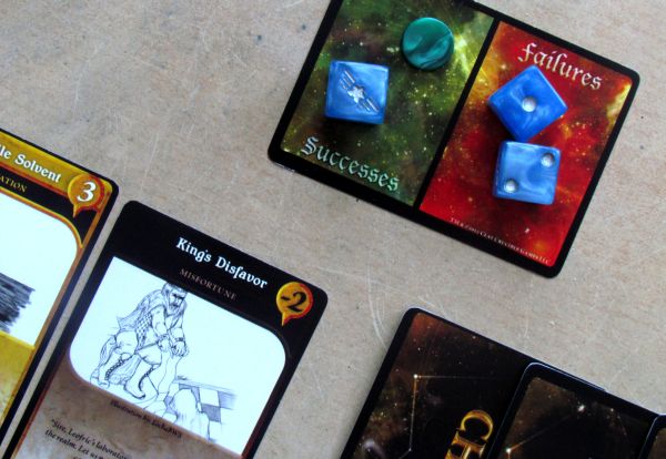 Board game review: Chaos and Alchemy (preview) - game in progress Board game review: Chaos and Alchemy (preview) - game in progress