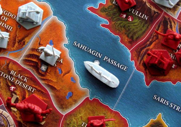 Dungeons & Dragons: Conquest of Nerath - připravená hra
