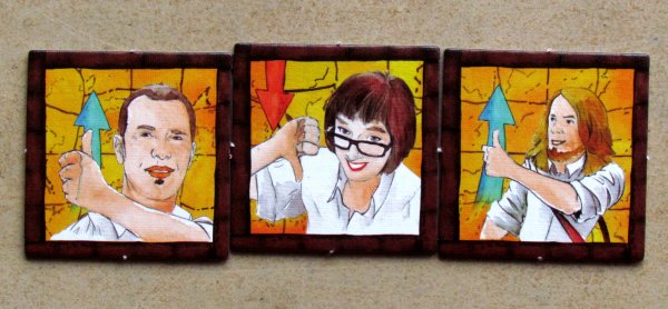 Board game review: Das Labyrinth des Pharao - tokens Board game review: Das Labyrinth des Pharao - tokens