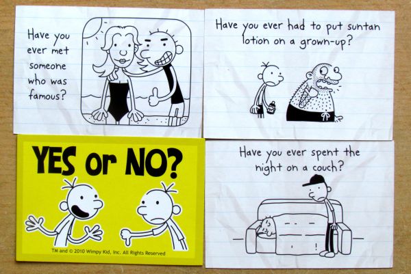 Diary of a Wimpy Kid - karty