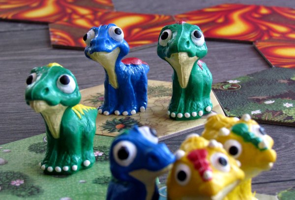 Dino Race - rozehraná hra