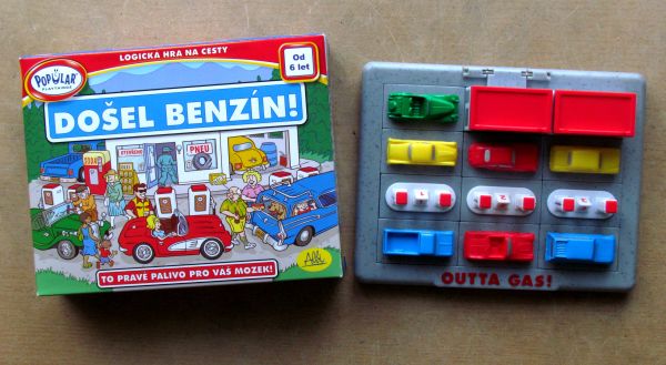 Došel benzín - balení