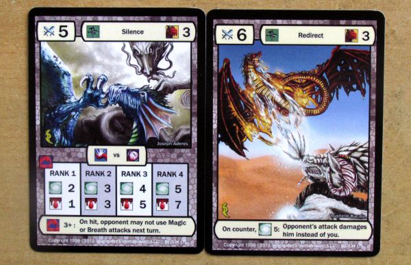 Dragon Clash: Mauler vs Channeler - karty