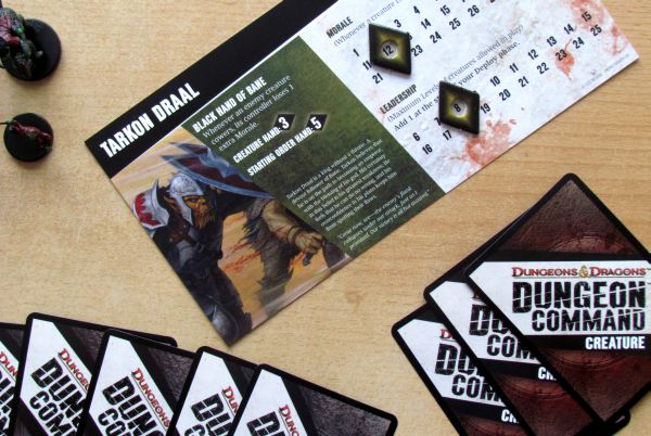 Dungeon Command: Tyranny of Goblins - připravená hra