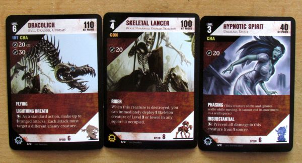 Dungeon Command: Curse of the Undeath - karty