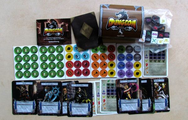 Dungeon Roll - balení