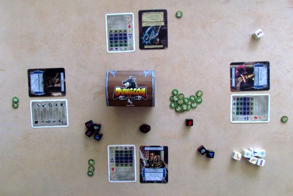 Dungeon Roll - rozehraná hra