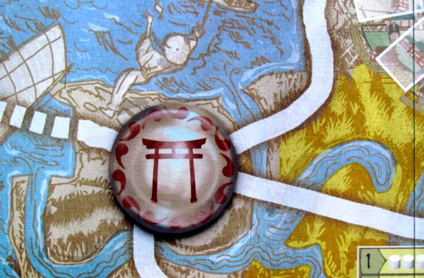 Edo - detail herního plánu