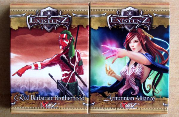 Board game review: ExistenZ: On the Ruins of Chaos - boxes Board game review: ExistenZ: On the Ruins of Chaos - boxes