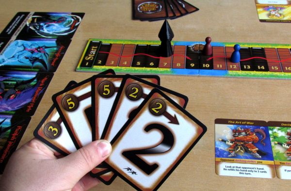 Board game review: Flash Duel - game in progress Board game review: Flash Duel - game in progress