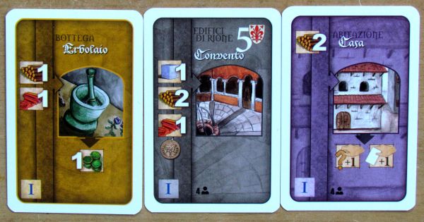 Florenza: The Card Game - karty