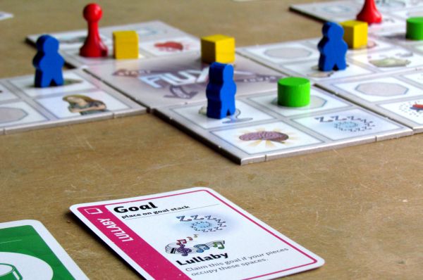 Fluxx: The Board Game - rozehraná hra