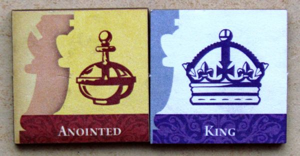 Board game review: For the Crown 2nd Edition - tokens Board game review: For the Crown 2nd Edition - tokens