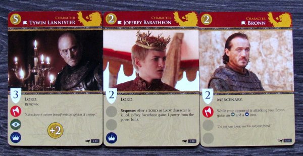A Game of Thrones: Card Game HBO - karty