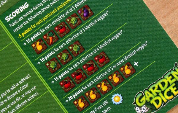 Board game review: Garden Dice - help Board game review: Garden Dice - help