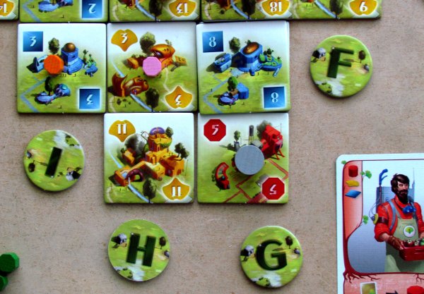 Ginkgopolis - rozehraná hra