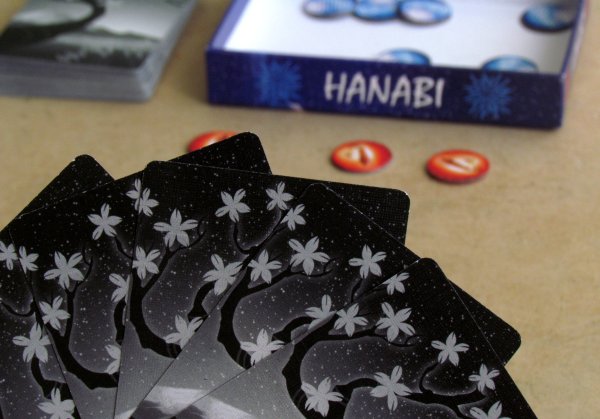 Hanabi - připravená hra