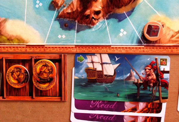 Board game review: Jamaica - game in progress Board game review: Jamaica - game in progress