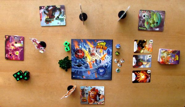 Board game review: King of Tokyo - game is ready Board game review: King of Tokyo - game is ready