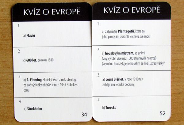 Foto: Recenze: Kvíz o Evropě - větší, těžší.. zábavnější? Foto: Recenze: Kvíz o Evropě - větší, těžší.. zábavnější?