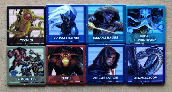Legend of Drizzt - žetony