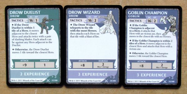 Legend of Drizzt - karty