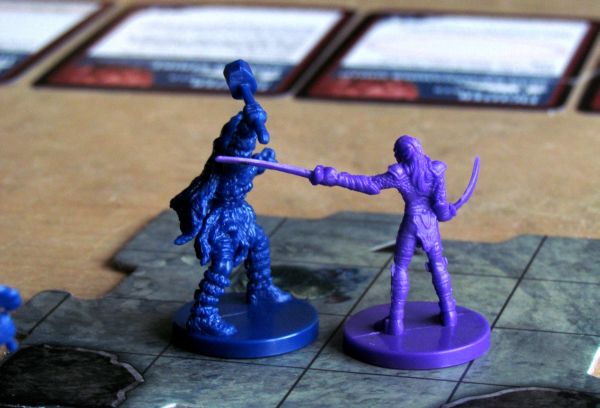 Legend of Drizzt - rozehraná hra