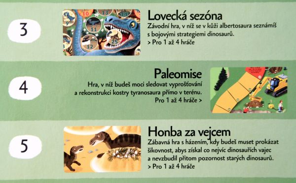 Foto: Recenze: Encyklopedie jako desková hra - Lidské tělo a Dinosauři Foto: Recenze: Encyklopedie jako desková hra - Lidské tělo a Dinosauři