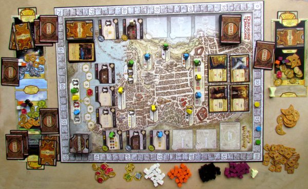 Lords of Waterdeep - rozehraná hra