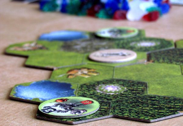Mage Knight: Desková hra - připravená hra