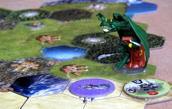 Mage Knight: Desková hra - rozehraná hra
