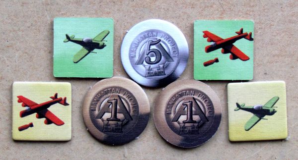 Board game review: The Manhattan Project - tiles Board game review: The Manhattan Project - tiles