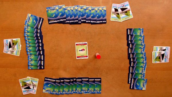 Mapominoes: Europe - připravená hra