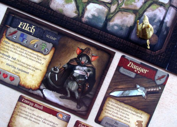 Mice and Mystics - připravená hra