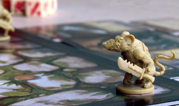 Mice and Mystics - připravená hra