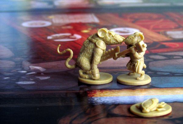 Mice and Mystics - rozehraná hra