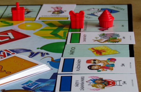 Monopoly Junior Party - rozehraná hra