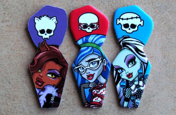 Monster High: Monster Mind - žetony