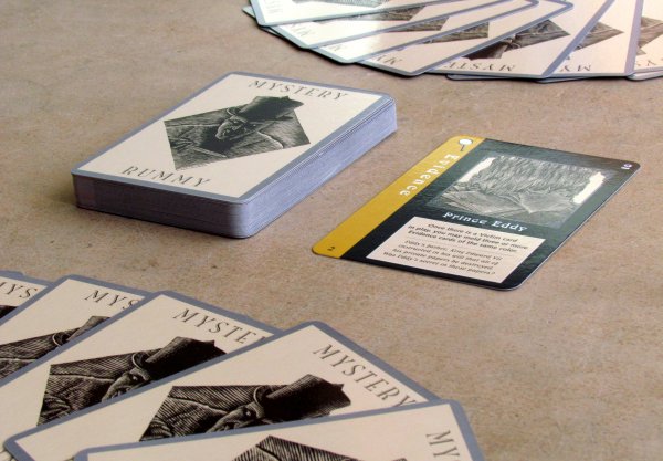 Mystery Rummy: Jack the Ripper - připravená hra