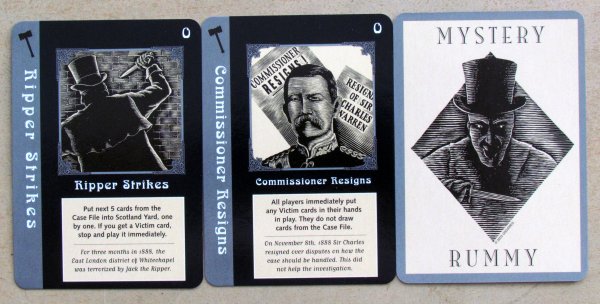 Mystery Rummy: Jack the Ripper - karty